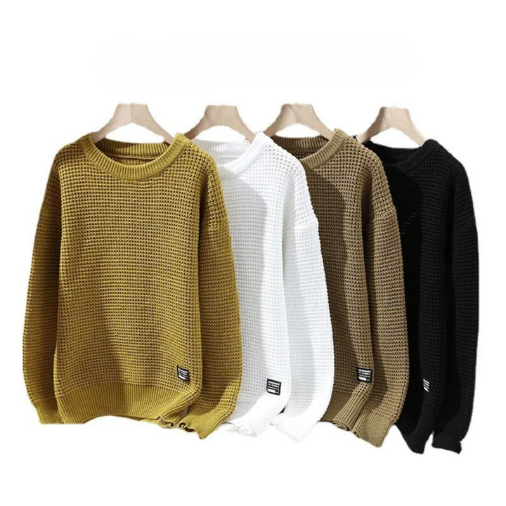PULL EN NID D'ABEILLE PREMIUM