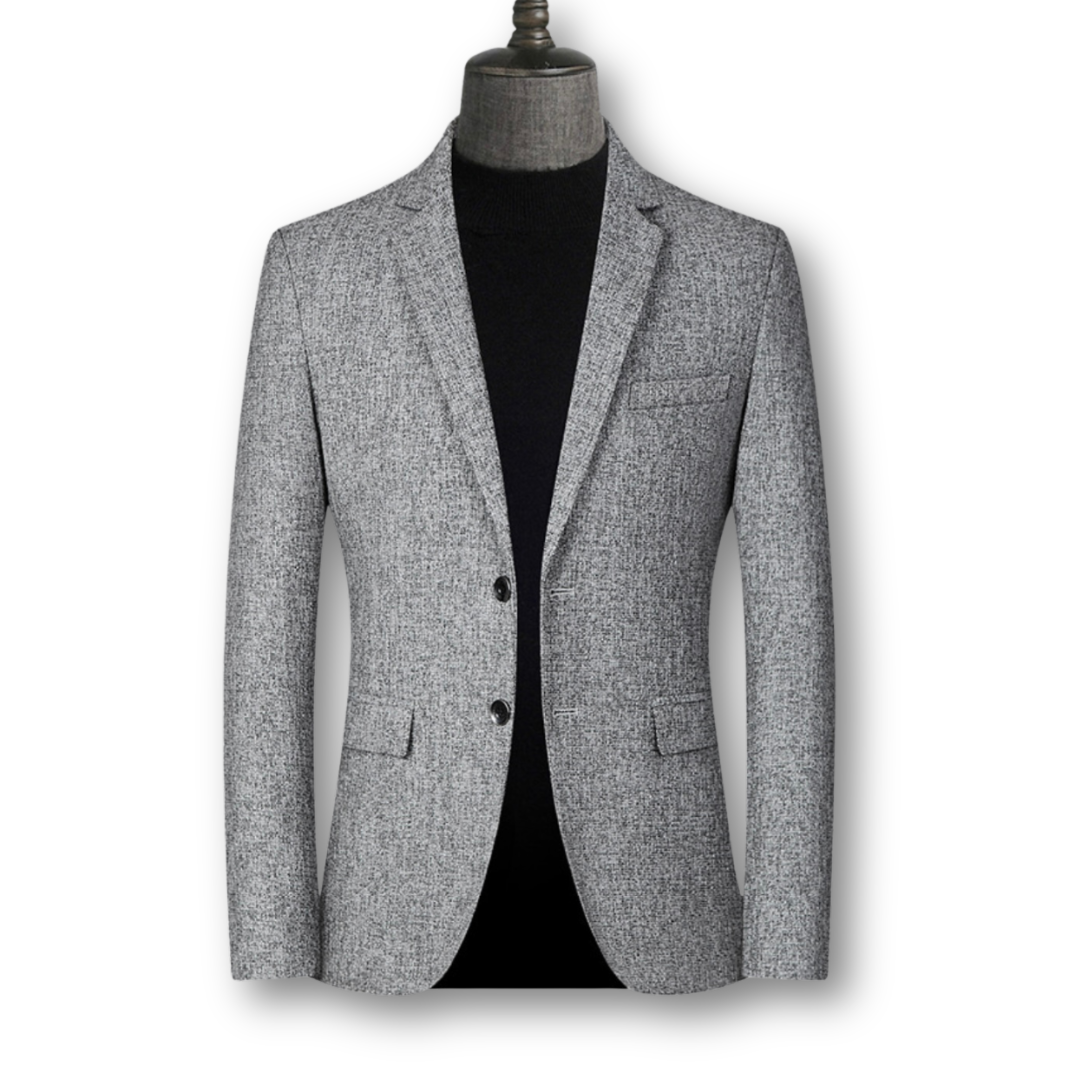Domenico | Blazer élégant en tissu écossais