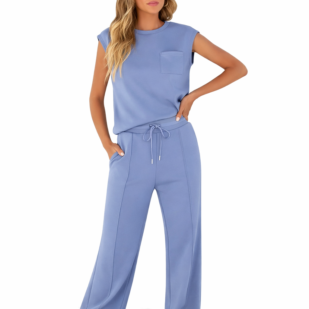 Anaëlle™ | Ensemble Chic & Ultra Confortable – L’Élégance Décontractée de l’Été