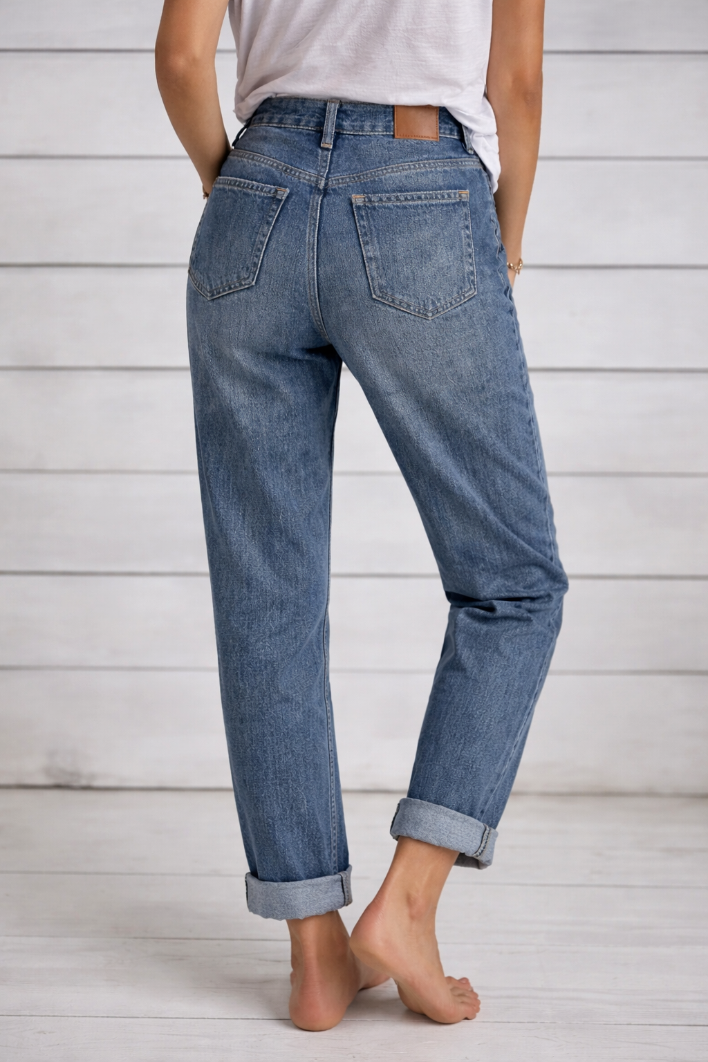 Emma™ - Jeans taille haute stylés