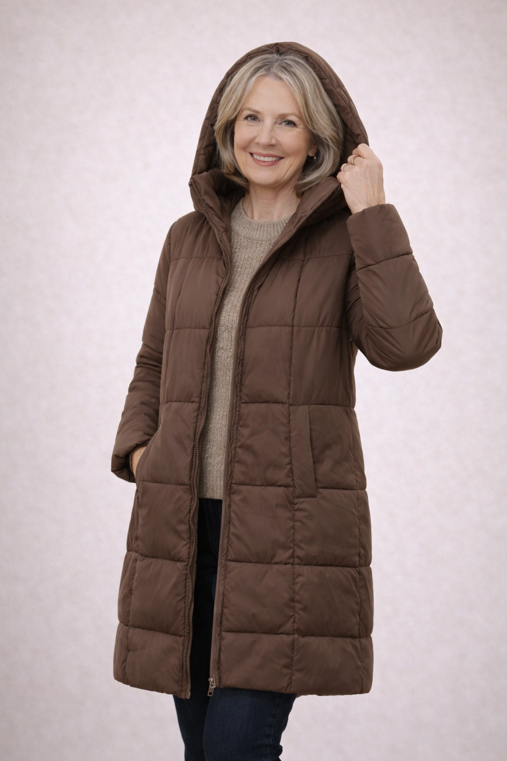 Margot™ | Doudoune longue avec capuche