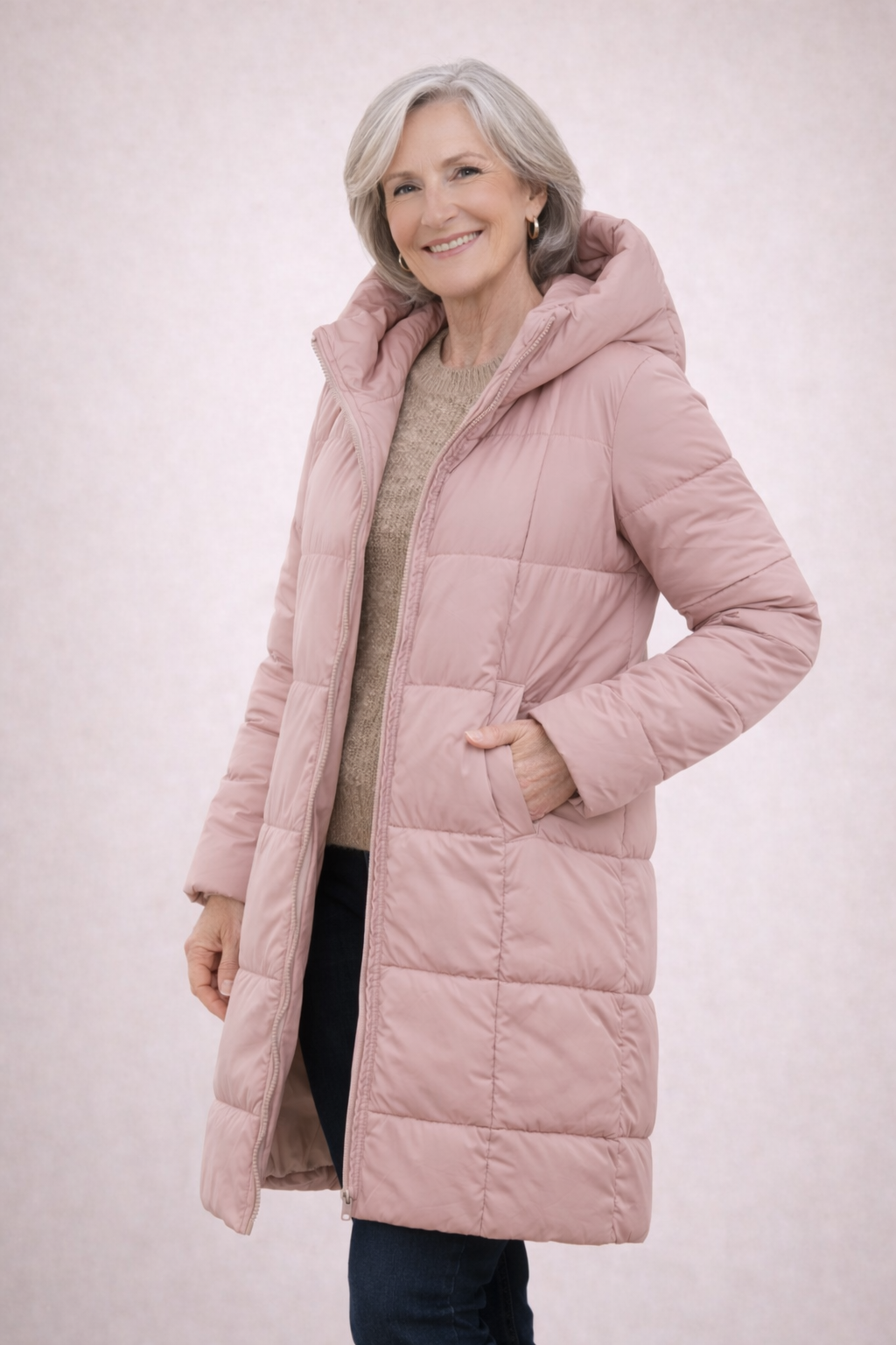 Margot™ | Doudoune longue avec capuche