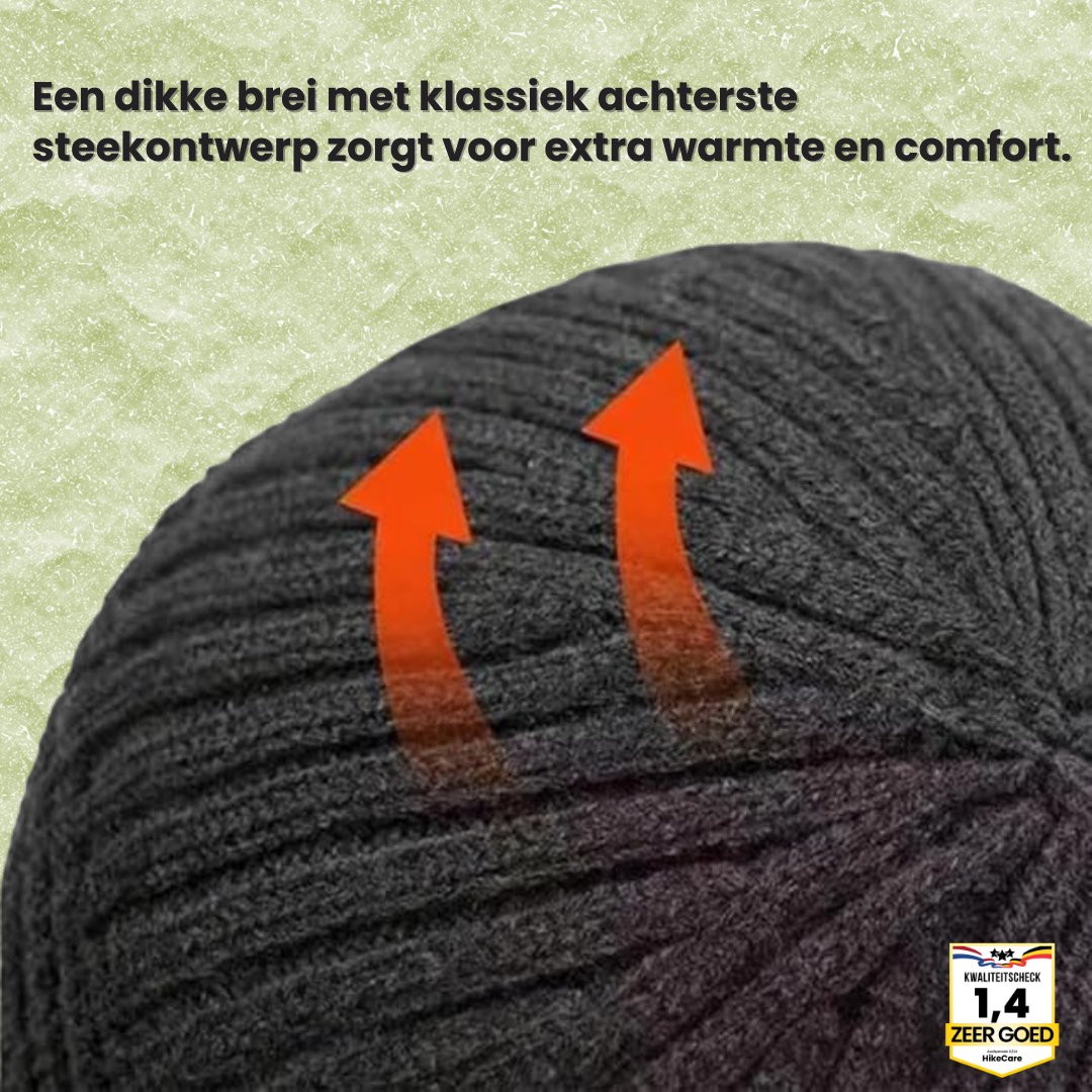 Fjordwarm – Bonnet d'hiver scandinave avec protection des oreilles (unisexe, taille unique)