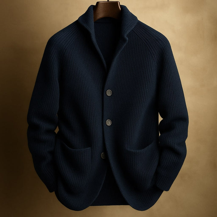 Louis™ | Cardigan Chaud et Élégant en Laine Mélangée Premium