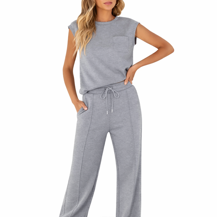 Anaëlle™ | Ensemble Chic & Ultra Confortable – L’Élégance Décontractée de l’Été