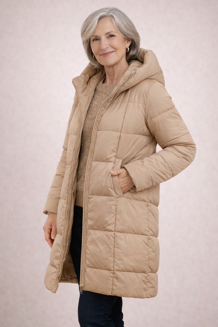 Margot™ | Doudoune longue avec capuche