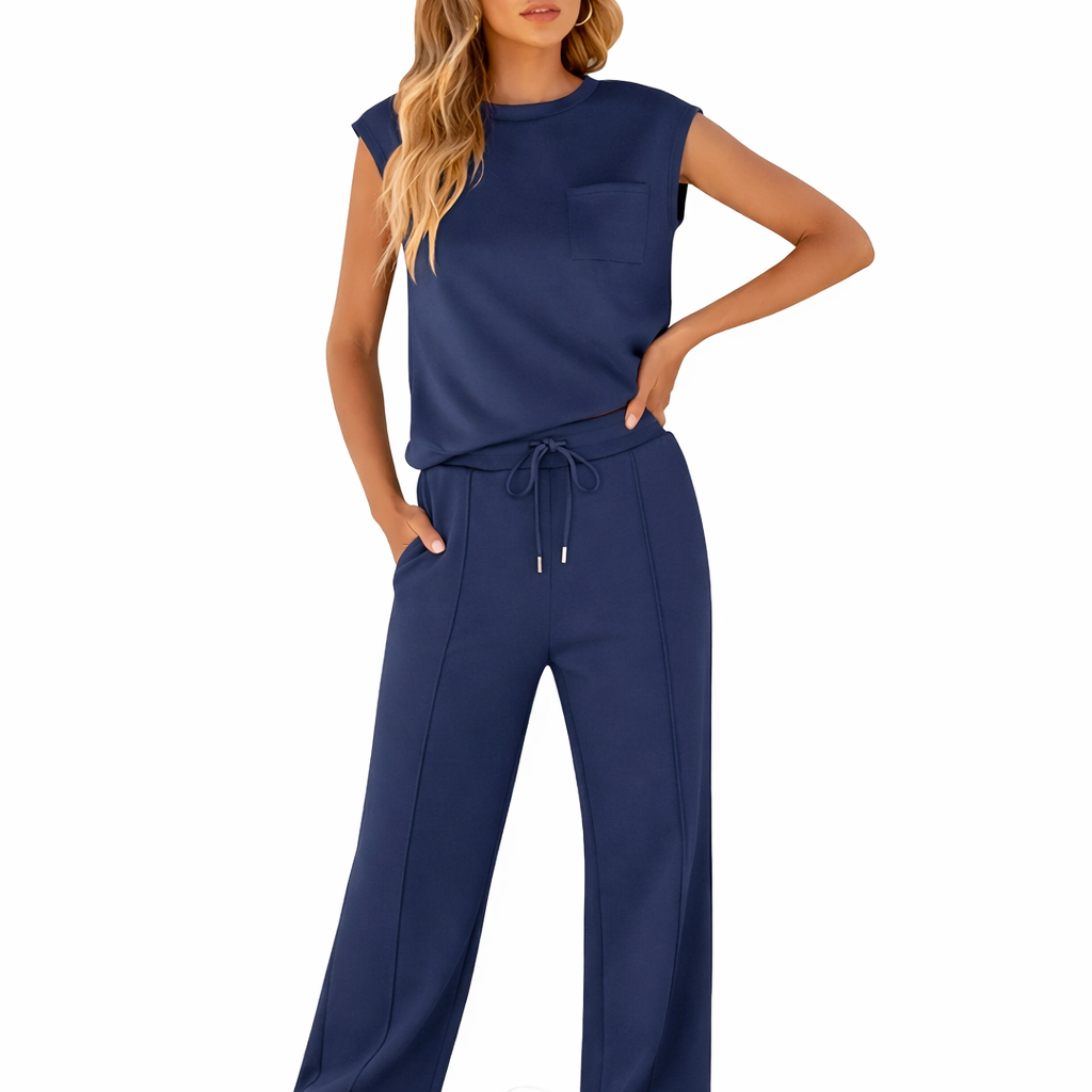 Anaëlle™ | Ensemble Chic & Ultra Confortable – L’Élégance Décontractée de l’Été