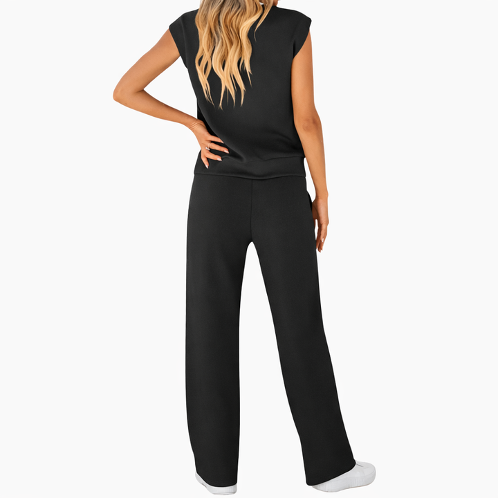 Anaëlle™ | Ensemble Chic & Ultra Confortable – L’Élégance Décontractée de l’Été