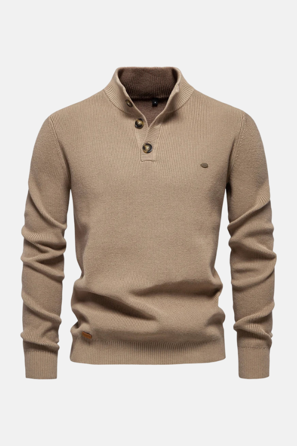 Conrad | Pull homme élégant à boutons