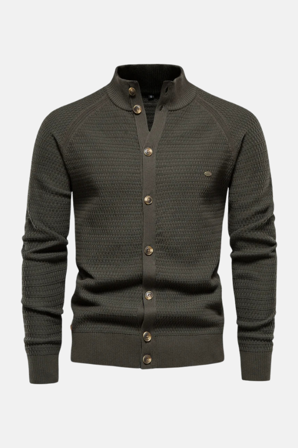 Olivier | Cardigan en coton premium