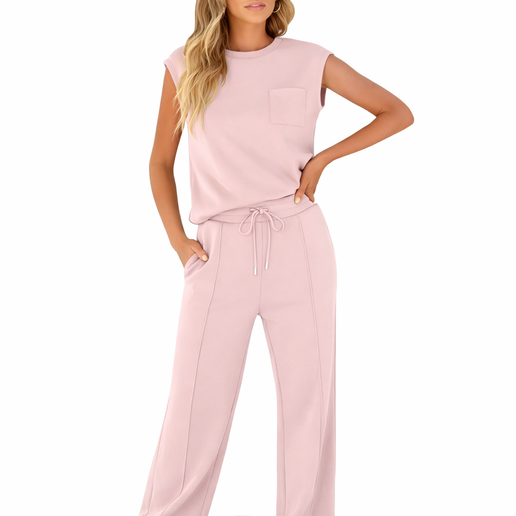 Anaëlle™ | Ensemble Chic & Ultra Confortable – L’Élégance Décontractée de l’Été