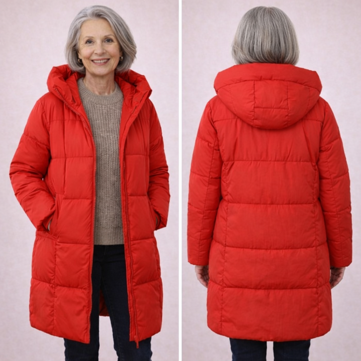 Margot™ | Doudoune longue avec capuche