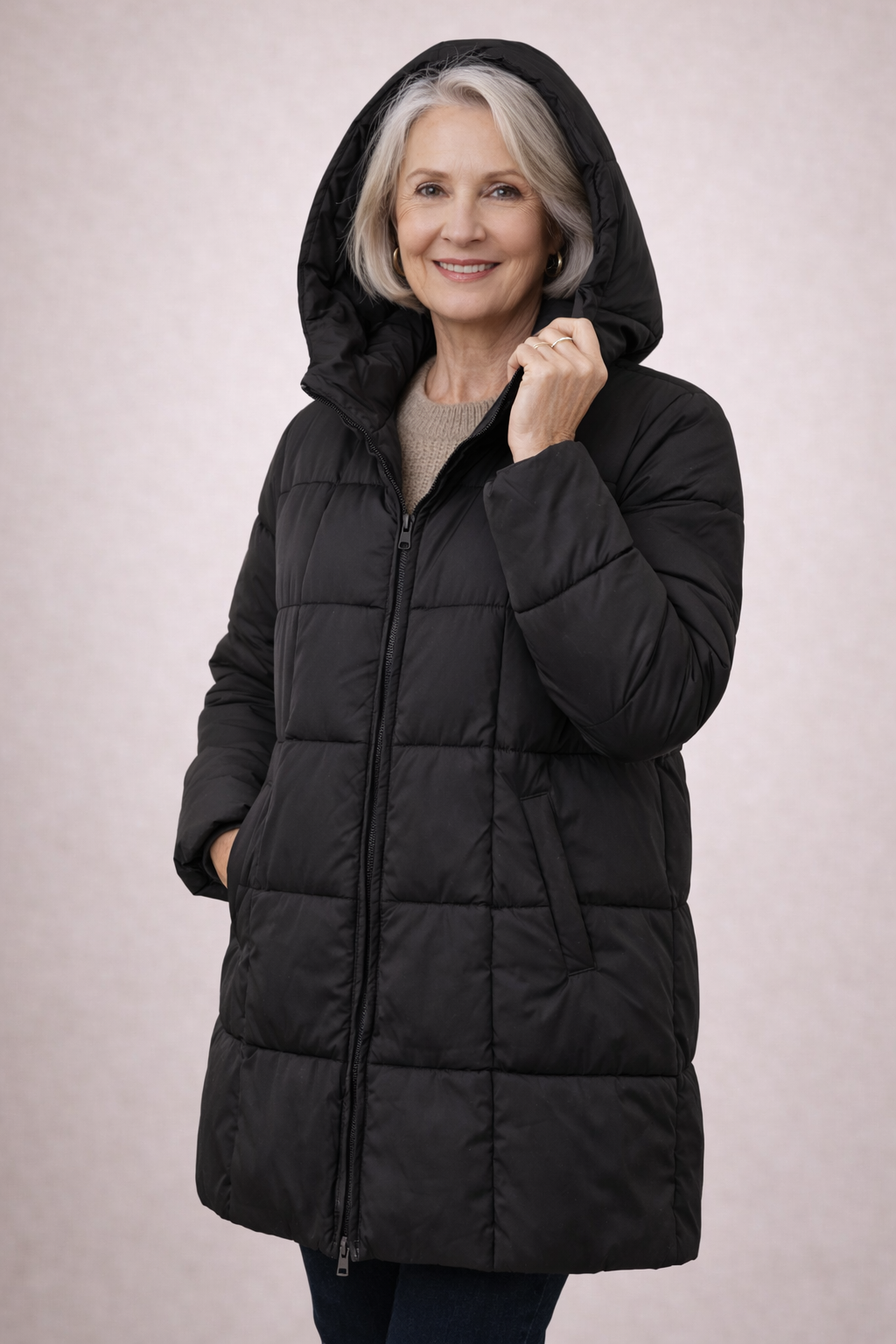 Margot™ | Doudoune longue avec capuche