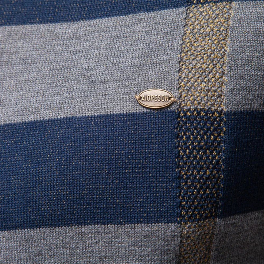 Rodolphe | Pull homme en maille à motif losanges