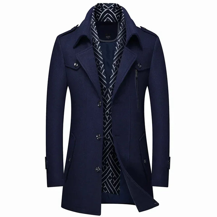DAVID | MANTEAU D'HIVER EN LAINE POUR HOMME