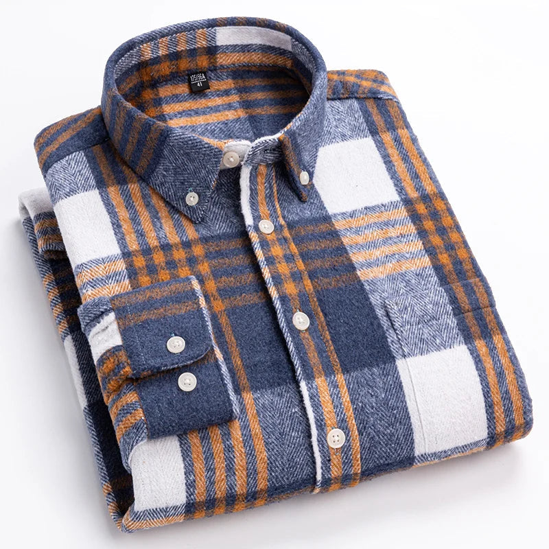 CHEMISE À CARREAUX POUR HOMME MODERNE