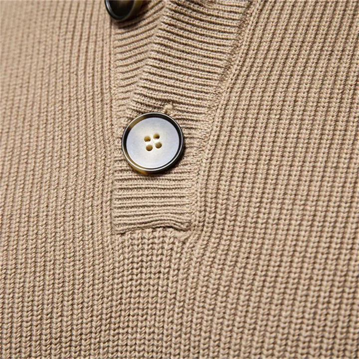 Conrad | Pull homme élégant à boutons