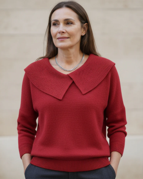 Lucia | Pull chaud à col souple