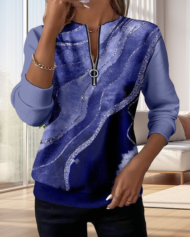 Olivia | Sweat-shirt à demi-zip