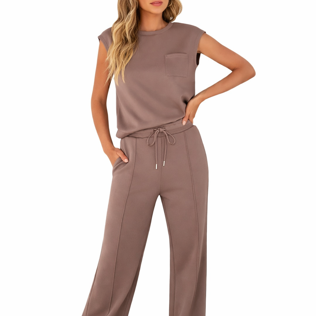 Anaëlle™ | Ensemble Chic & Ultra Confortable – L’Élégance Décontractée de l’Été