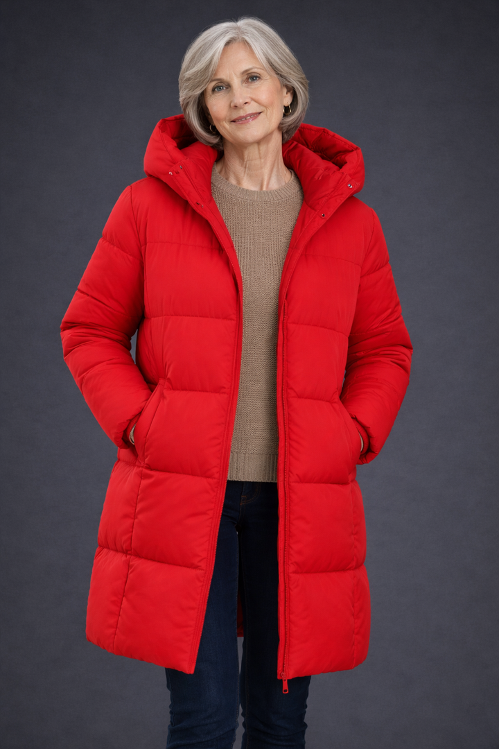 Margot™ | Doudoune longue avec capuche