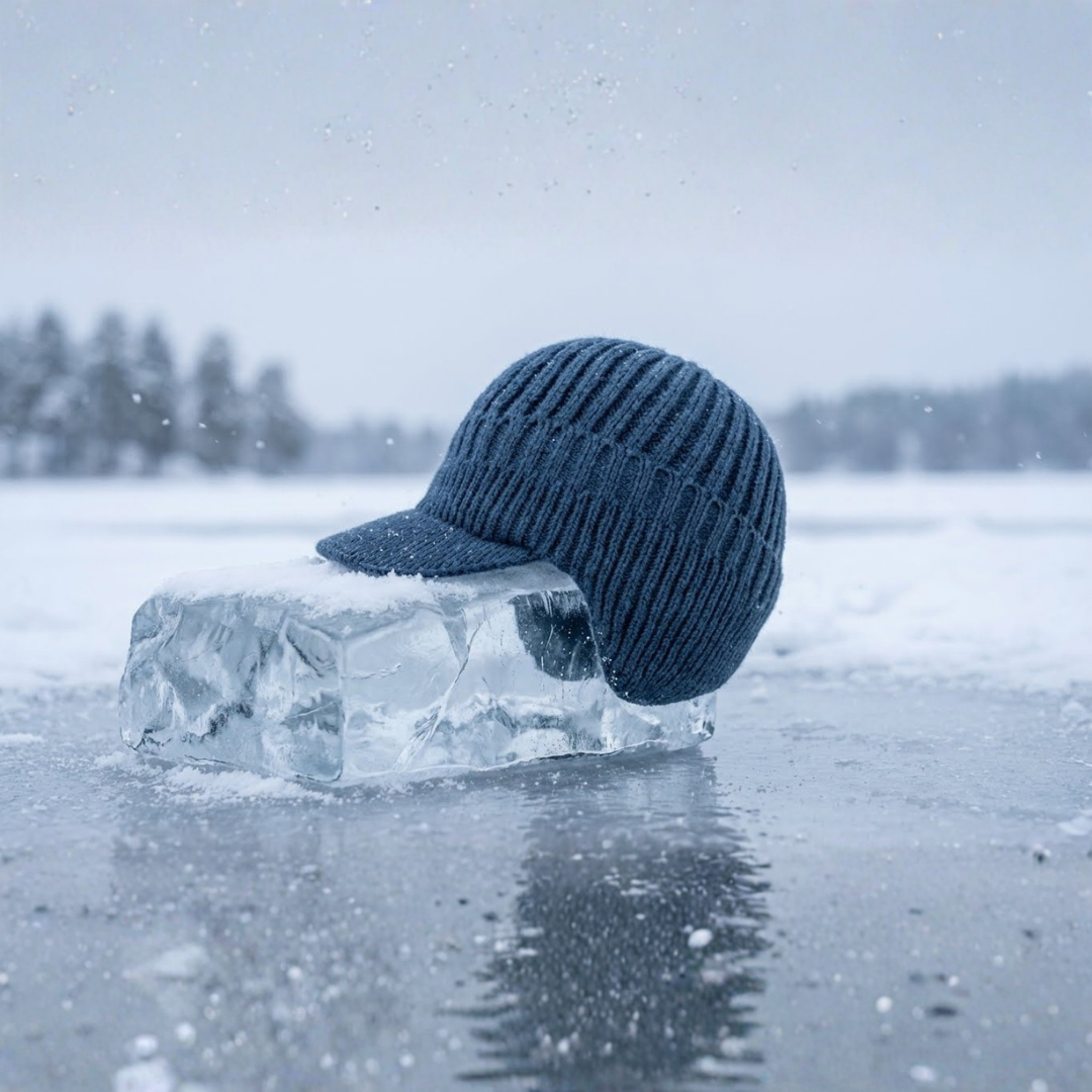 Fjordwarm – Bonnet d'hiver scandinave avec protection des oreilles (unisexe, taille unique)